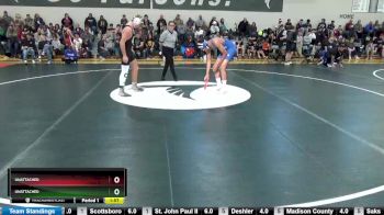 160 lbs Round 1 - Cannon Eubank, Corner vs Deshone Evans, Florence