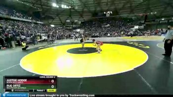 Cons. Round 2 - Justise Hodge, Black Hills (Girls) vs Rue Ortiz, Bellingham SD (Girls)