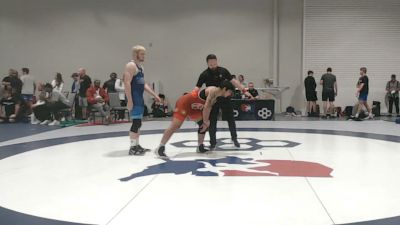92 kg Cons. Rd Of 32 - Anthony Harris, Oklahoma Regional Training Center vs Joshua Darwin, Whitewater Wrestling Club