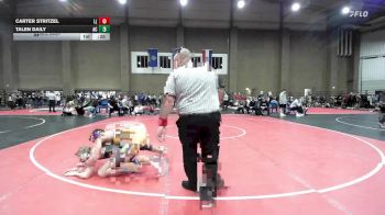 150D Semifinal - Carter Stritzel, Lafayette (Wildwood) vs Talen Daily, Arkansas City