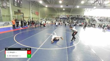 112 lbs Cons. Round 2 - Chase Weight, Salem Hills vs Cole Christensen, Sanderson Wrestling Academy