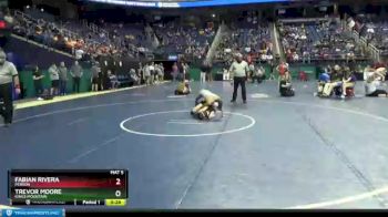 3 lbs Cons. Round 2 - Trevor Moore, Kings Mountain vs Fabian Rivera, Person