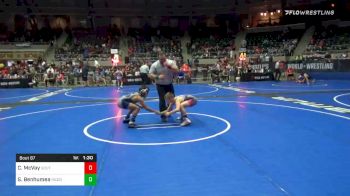 90 lbs Quarterfinal - Cash McVay, South Central Punishers vs Stevan Benhumea, Mcdonald County WC