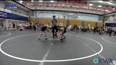 95 lbs Rr Rnd 1 - Nevaeh Smith, Smith Wrestling Academy vs Zadayah Adams, Lone Grove Takedown Club