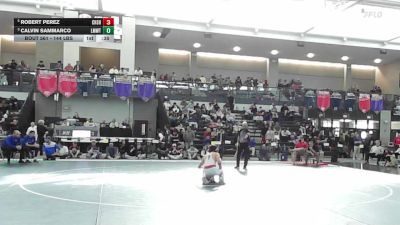 144 lbs 3rd Place - Robert Perez, Cheshire vs Calvin Sammarco, Lyman Mem/Windham Tech