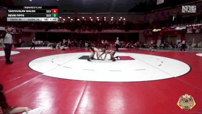 132 lbs Quarterfinals (8 Team) - Revin Fipps, CUSHING vs Taiivouglnn Walsh, CACHE