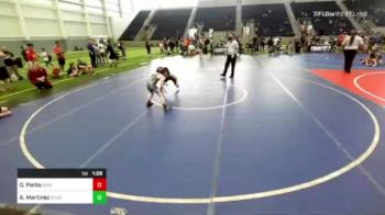 66 lbs Rr Rnd 2 - Owen Parks, Brighton WC vs Achilles Martinez, RoughRiders