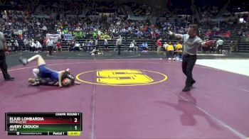 118 lbs Champ. Round 1 - Avery Crouch, SOT-C vs Eliud Lombardia, Rochelle WC