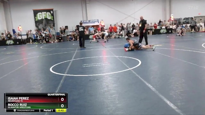 105 lbs Quarterfinal - Rocco Ruiz, Gladiator Wrestling vs Isaiah Perez ...