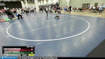 62 lbs Cons. Round 4 - Jeremiah Minikwu, Central Iowa Wrestling Club /Team Intensity vs Tom Rausenberger, Pack 732 Wrestling Academy