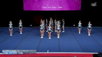 Cheer Twin Cities - Steel [2026 L3 Senior - D2 - Small - B Wild Card] 2026 The D2 Summit