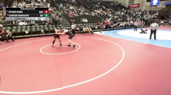 5A 285 lbs Semifinal - Rylen Rude, Northridge vs Carter Rudolph, Roy