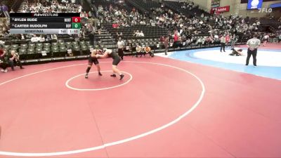 5A 285 lbs Semifinal - Rylen Rude, Northridge vs Carter Rudolph, Roy