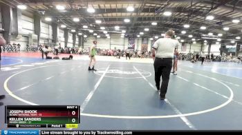 110 lbs Rd# 2 10:30am Friday - Kellen Sanders, Minion Green vs Joseph Shook, NCWAY National Team