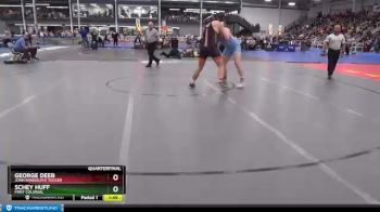 220 lbs Quarterfinal - Schey Huff, First Colonial vs George Deeb, John Randolph/ Tucker