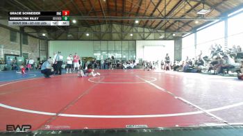 97-102 lbs Rr Rnd 1 - Gracie Schneider, Brushy Wrestling Club vs Emberlynn Riley, Skiatook Youth Wrestling