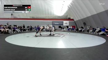 165 lbs Finals (2 Team) - Sam Richardson, McKendree vs Connor Holm, Glenville State