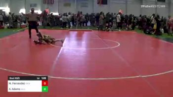 49 lbs Rr Rnd 3 - Michael Fernandez, Grindhouse WC vs Austyn Adams, Salem Elite