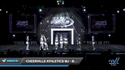 CheerVille Athletics MJ - Black Widows [2022 L1 Youth - A Day 1] 2022 The U.S. Finals: Louisville