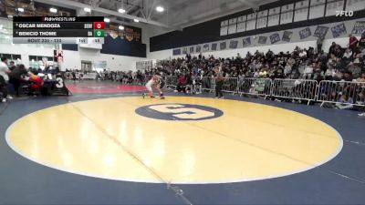 120 lbs Cons. Round 2 - Oscar Mendoza, Servite vs Benicio Thome, Bishop Amat