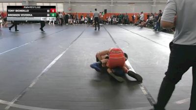 110 lbs Finals (8 Team) - Tony Biondillo, Kardiac Kidz vs Brennen Veverka, Ohio Gold