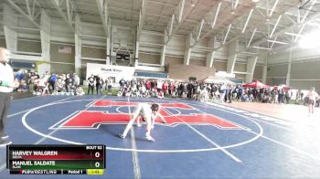 132 lbs Champ. Round 1 - Manuel Saldate, Slam vs Harvey Walgren, Delta