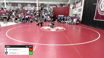 132 lbs Semifinal - Maddox Preskitt, Bishop Lynch vs Patrick Smyth, The Lovett School