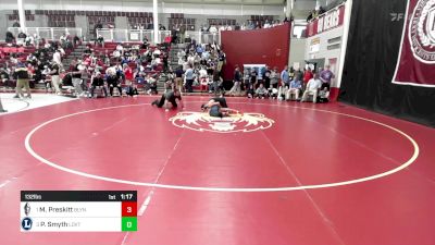 132 lbs Semifinal - Maddox Preskitt, Bishop Lynch vs Patrick Smyth, The Lovett School