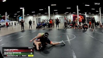 110 lbs Round 1 (4 Team) - Tyler Waterfall, Diamond Fish vs Nehemiah Brondyke, Marlton Chiefs