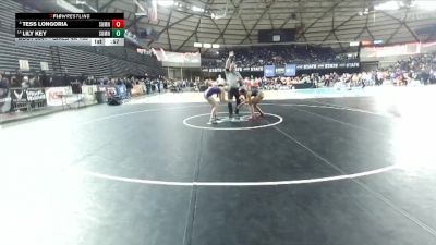 Girls 4A 135 lbs Cons. Round 4 - Lily Key, Sumner (Girls) vs Tess Longoria, Sumner (Girls)