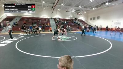 190 lbs Cons. Round 4 - Jace Butler, Natrona County vs Trey Hamilton, Natrona County