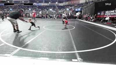 43 lbs 5th Place - Roman Taylor, East Kansas Eagles vs Zane Eichenauer, Tntwc