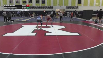 141 lbs Final - Roman Lermer, New York City Regional Training Center vs Sebastian Ortega, Princeton Unattached
