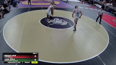 Semifinal - Cade Ziola, Omaha Skutt Catholic vs Wesley Vick, Plattsmouth