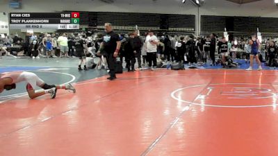 85 lbs Rr Rnd 8 - Ryan Cies, Triumph Maize - MSE vs Troy Plankenhorn, Warhawks Wrestling Inc. - MSE
