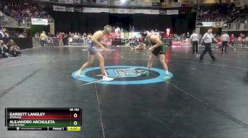 4A 152 lbs Cons. Round 1 - Alejandro Archuleta, Los Alamos vs Garrett Langley, Goddard