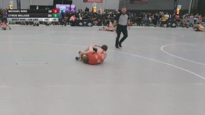 106 lbs Cons. Semis - Michael Bird, Izzy Style Wrestling vs Cyrus Millage, Sebolt Wrestling Academy