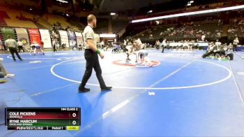 144 Class 2 lbs Cons. Round 2 - Cole Pickens, Boonville vs Ryne Marcum, Excelsior Springs