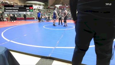 285 lbs Cons. Semi - Madden Fields, Saints Wrestling Club vs Dexter Francis, Conway High School Wrestling