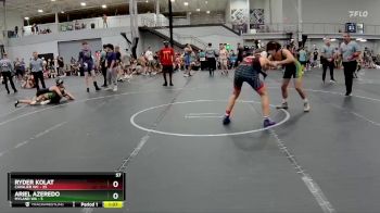 144 lbs Round 5 (8 Team) - Ryder Kolat, Cavalier WC vs Ariel Azeredo, Myland WA