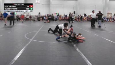 76 lbs Round 2 (8 Team) - Camden Porter, Neighborhood Wrestling vs Pete Palumbo, Savage WA