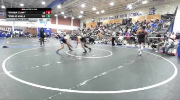 215 lbs Cons. Semi - Kaden Curry, St John Bosco vs Emilio Ayala, Kingsburg