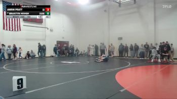 144 lbs Champ. Round 2 - Braxtyn Hough, South Adams Gold Wrestling Clu vs Amrin Pratt, Bloomington South