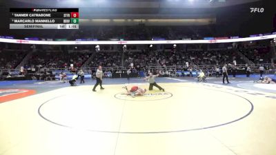 I-101 lbs Semifinal - Tanner Catrabone, St. Francis vs Marcarlo Mannello, Briarcliff-Byram Hills-Valhalla-Westlake