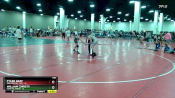 138 lbs Round 6 (16 Team) - William Christy, Team STL White vs Tyler Gray, Wellington - DEV