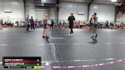 100 lbs Round 2 - Preston Bartolini, Carolina Reapers vs Miyon Alkubechy, TCWC