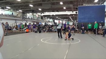 90 lbs Quarterfinal - Isaiah Felty, Woodstock Wrestling Club vs Brandon Locke, Team Hammer House