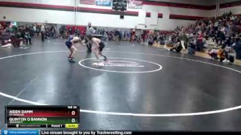 106 lbs Cons. Semi - Aiden Damm, Mt Spokane vs Quinton O Bannon, University