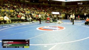 175 Class 2 lbs Cons. Round 3 - Carter Smith, Moberly vs Aiden Cruz, Knob Noster