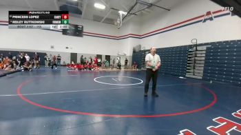 155 lbs Round 3 - Reiley Ruttkowski, Frisco Memorial vs Princess Lopez, Conroe Caney Creek